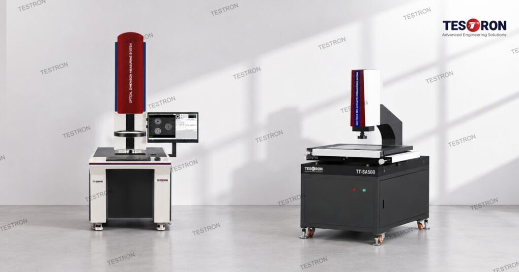 Video measuring machine in the USA for automotive component dimensional inspection and quality testing