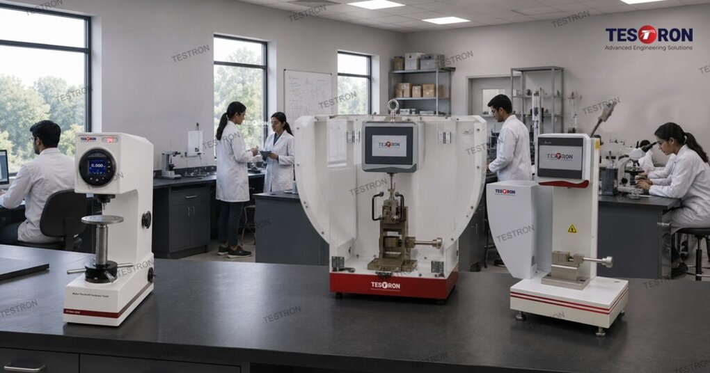 Impact Testing Machine vs Hardness Testing Machine comparison for engineering students and material testing laboratories