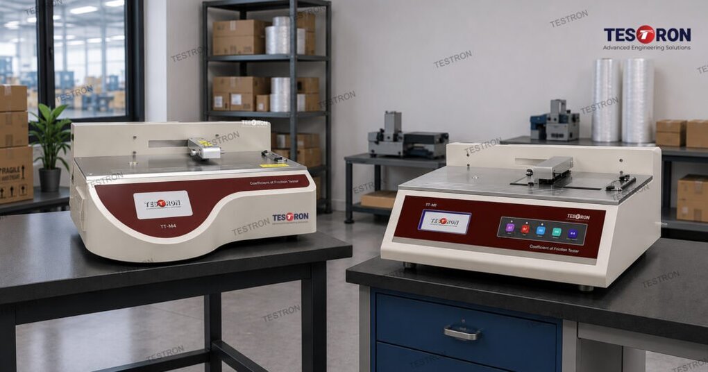 Advanced Coefficient of Friction Tester in the UK for packaging film slip testing and production quality control