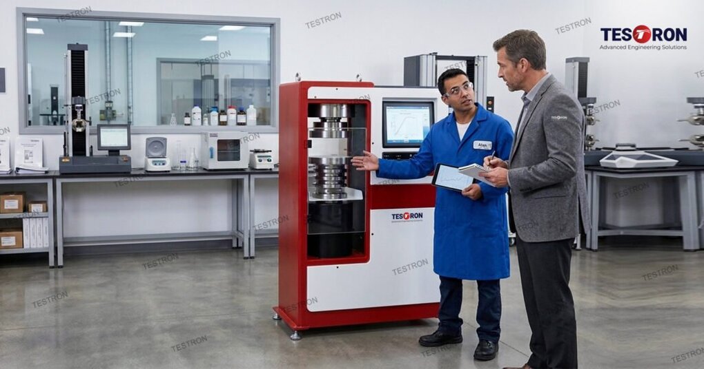 High-Quality Digital Compression Tester in the UAE for Quality Control Laboratories and Manufacturing Industries