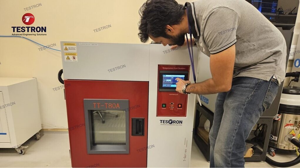 TT T80A Benchtop Temperature Test Chamber installed at TII UAE