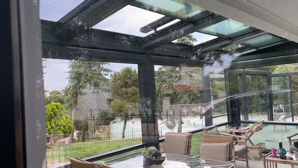 Açılır cam çatı fiyatları - VeraForza motorlu cam çatı uygulaması