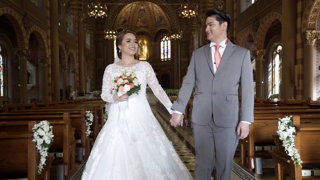 Church Wedding video bangkok