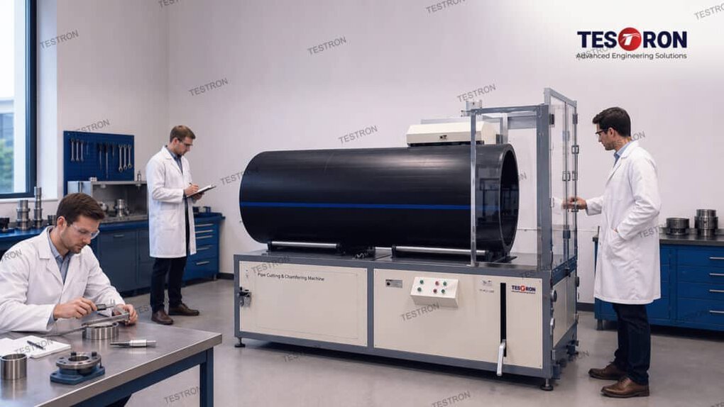 Industry-ready Pipe Testing Machine Laboratory for universities with Testron Educational Discount Program (EDP)