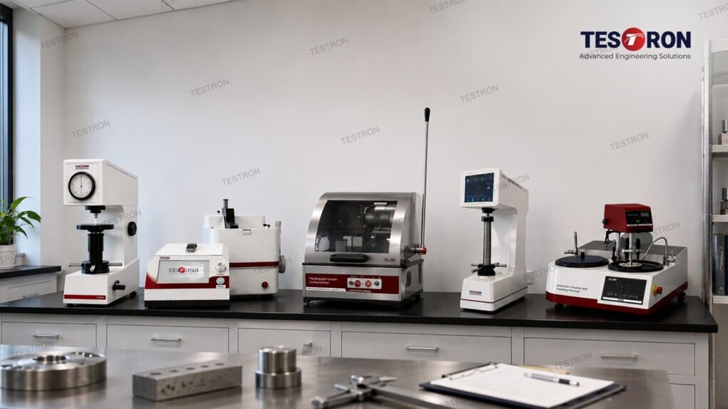 Top 10 Metal Testing Machines for Quality Control Laboratories in the UAE by Testron