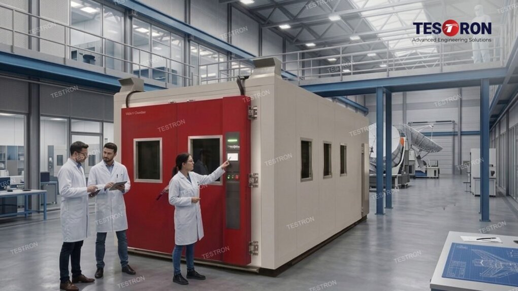 Walk-in environmental test chamber for USA manufacturers