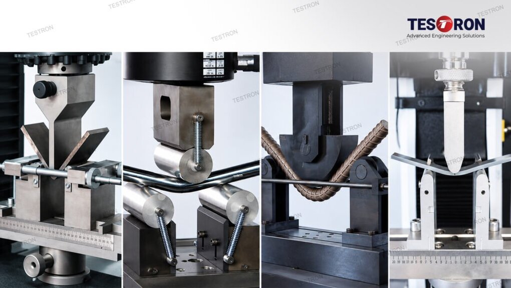Universal Testing Machine for bend and flexural testing of materials