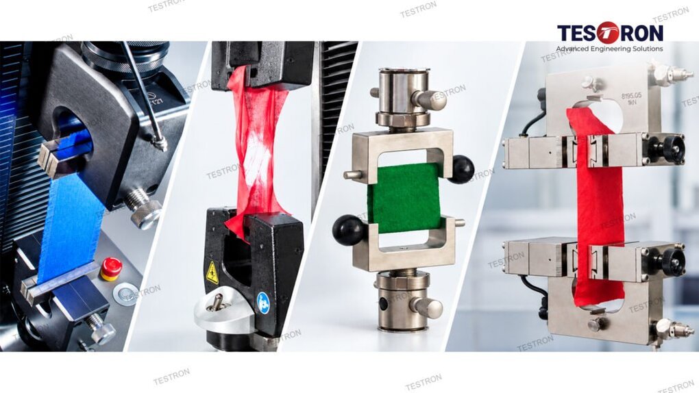 Tensile testing machine in USA for geotextile testing applications