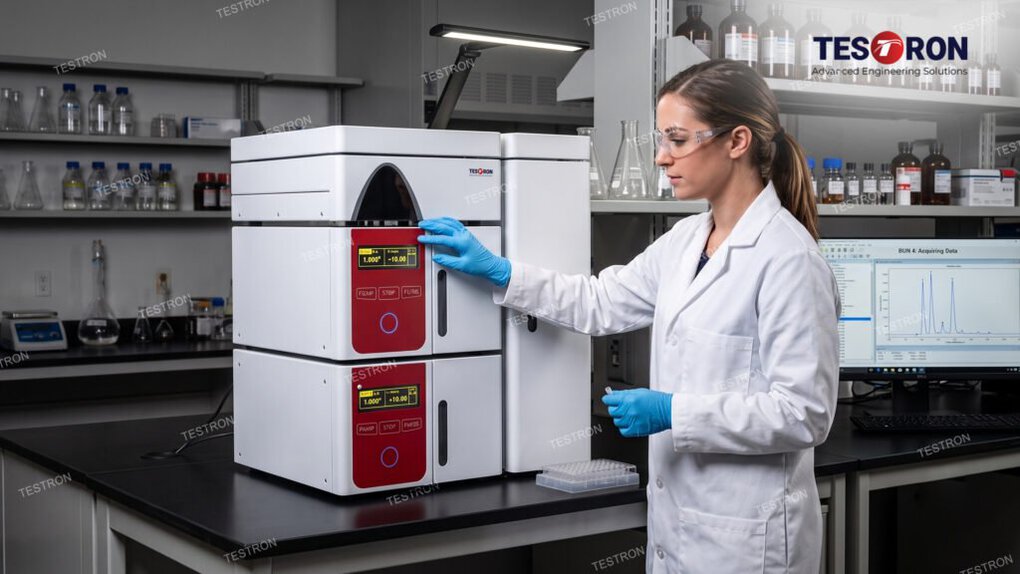 High performance liquid chromatography HPLC system for chemical and environmental testing in Canada