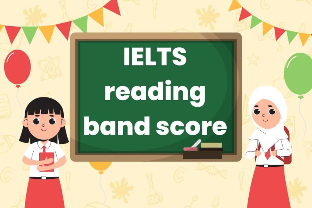 IELTS reading band score: Academic conversion table