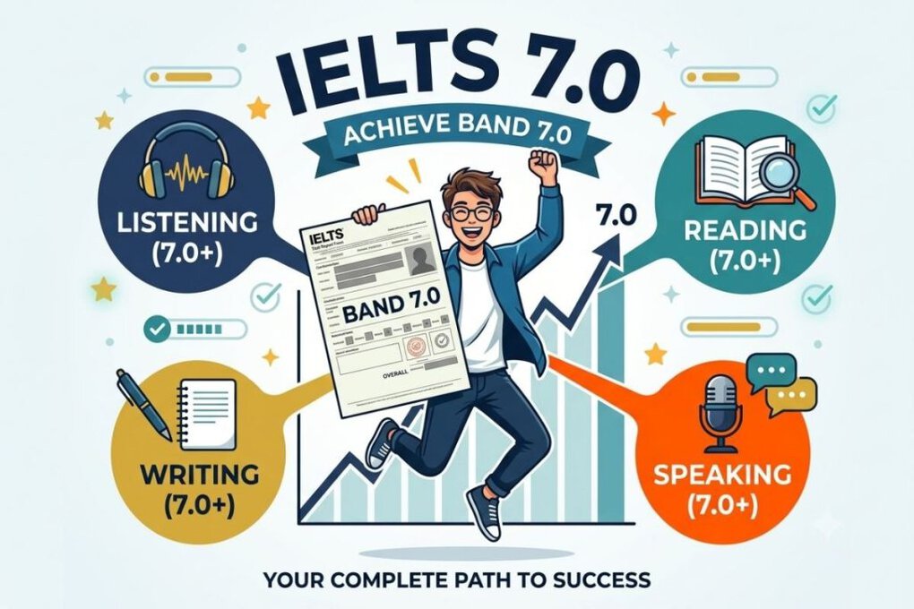 IELTS 7.0: Benefits, equivalencies & roadmap