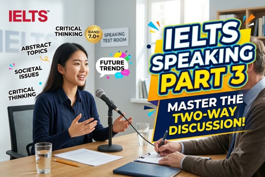 IELTS Speaking Part 3: Strategies, Topics & Sample Answers