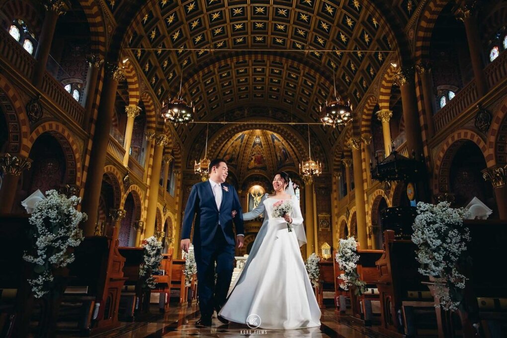 Catholic Church Wedding at Assumption Cathedral