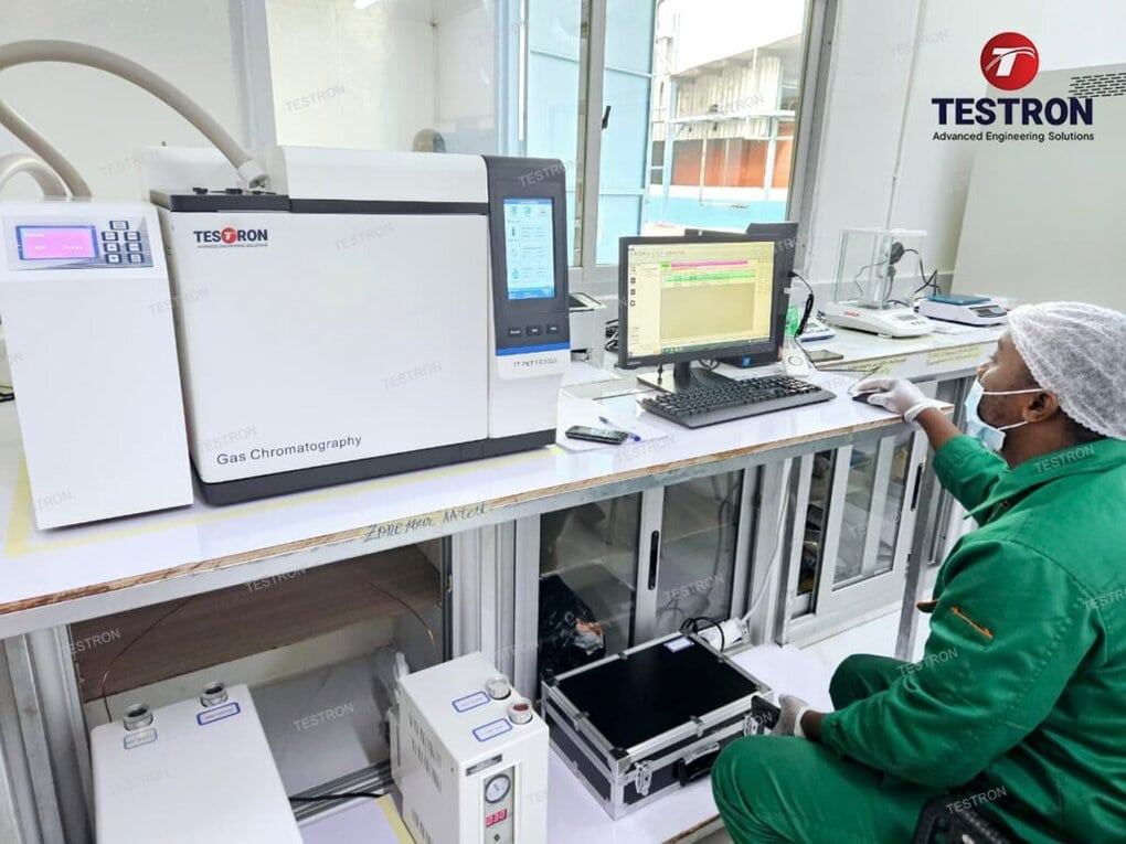 Testron's Material testing equipment installed at RAGEC Congo