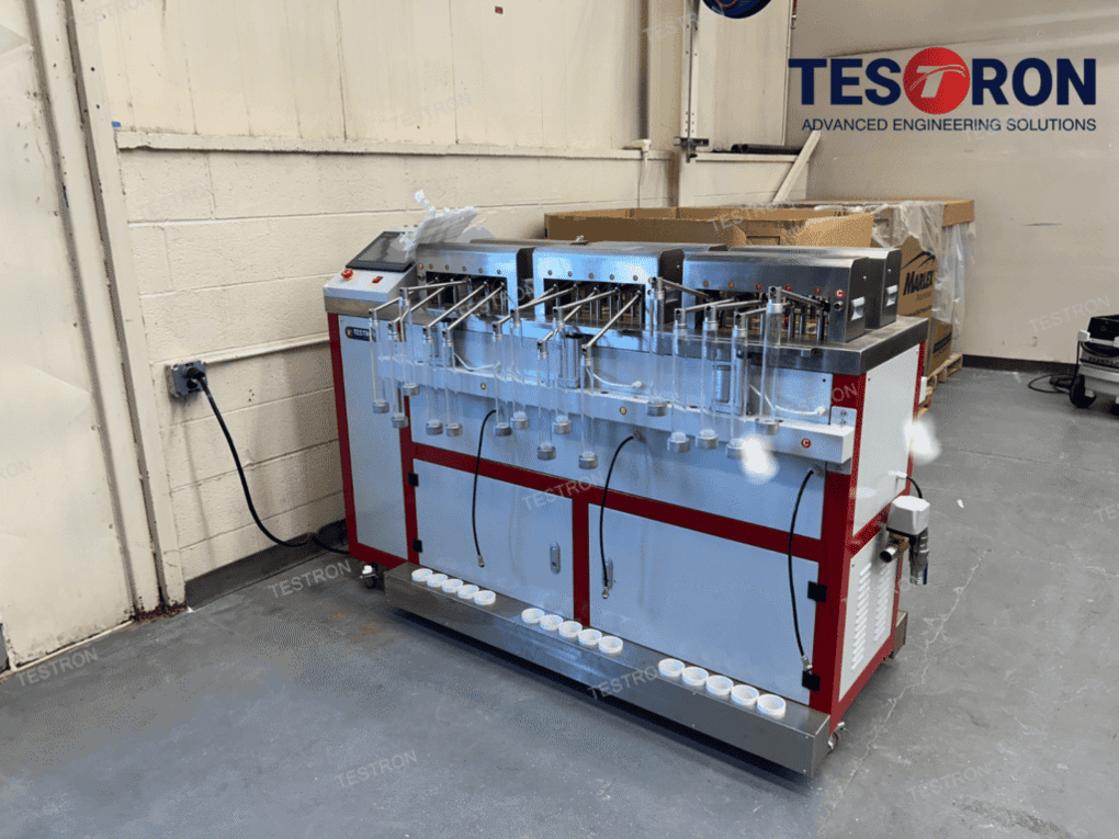TT-NCLS 30 Notched Constant Ligament Stress Tester Installed at Chevron Phillips Chemical LLC USA