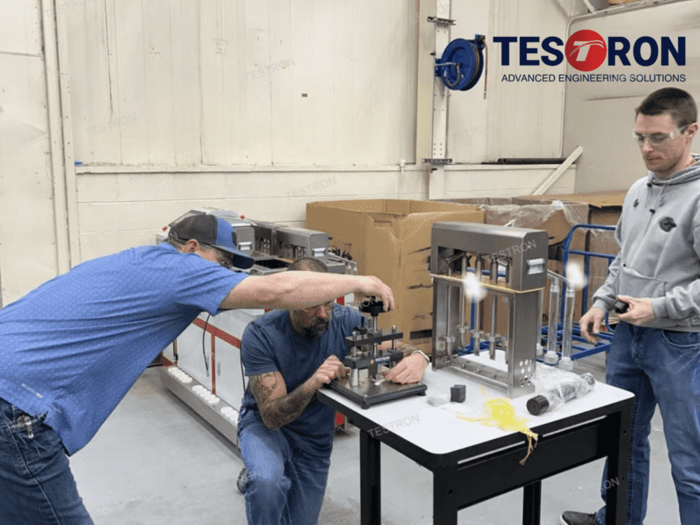 TT-NCLS 30 Notched Constant Ligament Stress Tester Installed at Chevron Phillips Chemical LLC USA