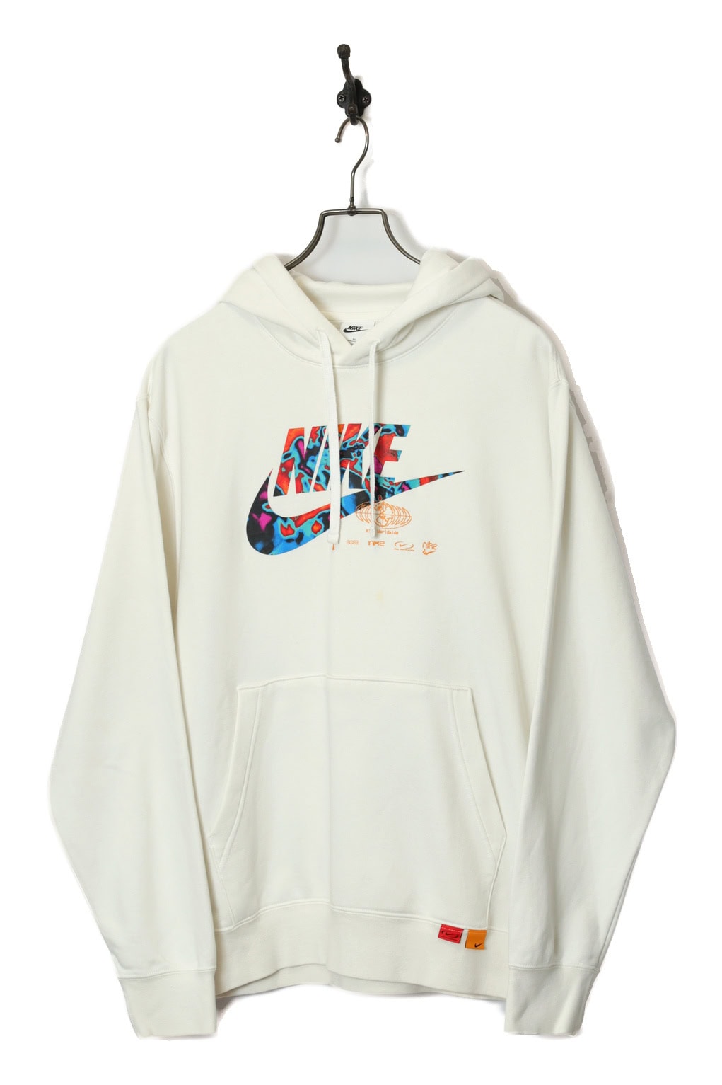 USED NIKE LOGO ZIP UP SWEAT SHIRT/XL