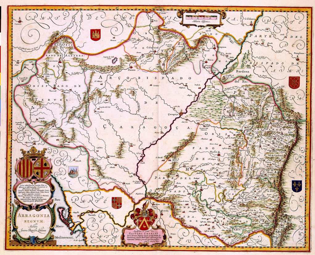 Aragon 1638 Blaeu