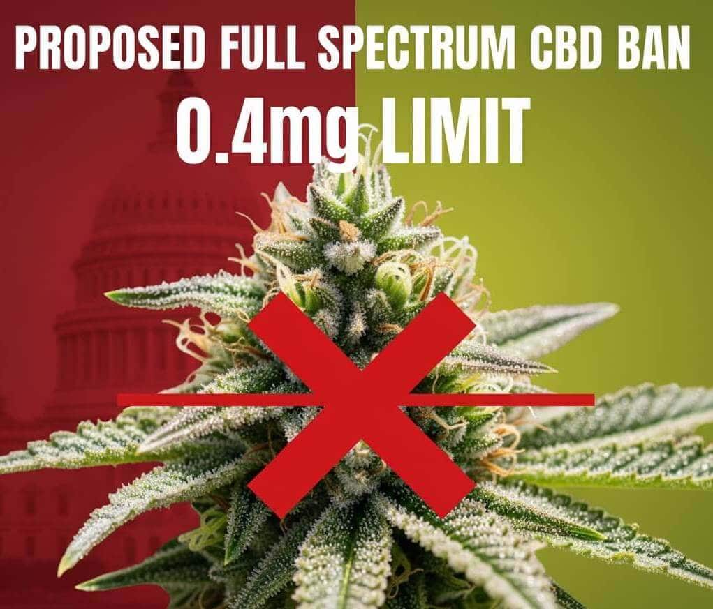 URGENT: The Hidden Full Spectrum CBD Ban & How to Protect Your Wellness Supply