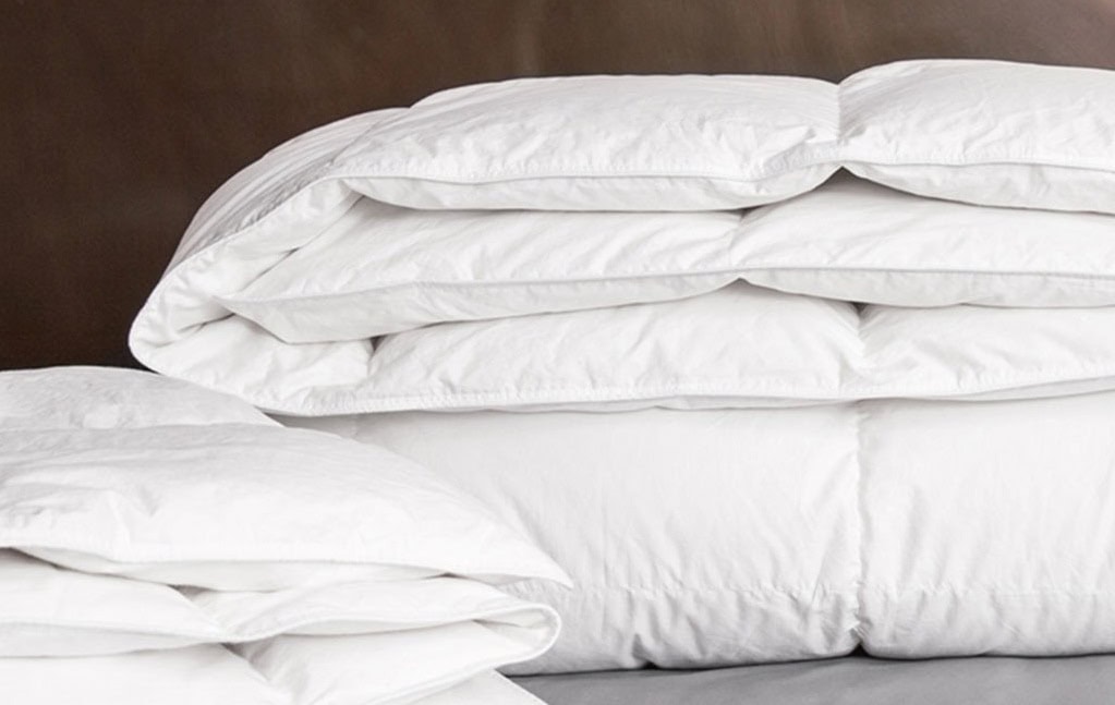 A heavyweight comforter for added warmth