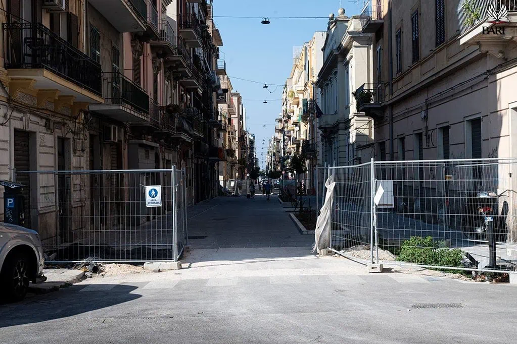 via Manzoni quartiere Libertà