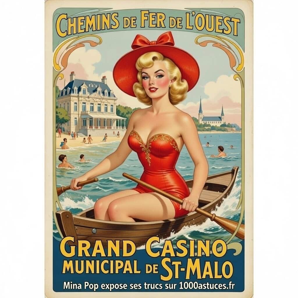 Parodie de Mina pop pour les chemins de fer de l'ouest