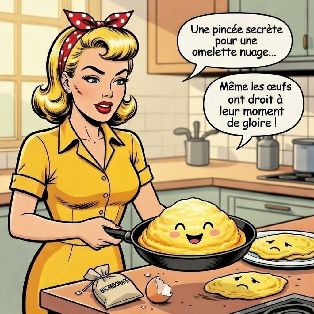Pourquoi ajouter du bicarbonate dans une omelette : pour obtenir une omelette parfaite!