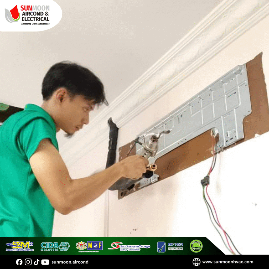 professional aircond installation Malaysia
