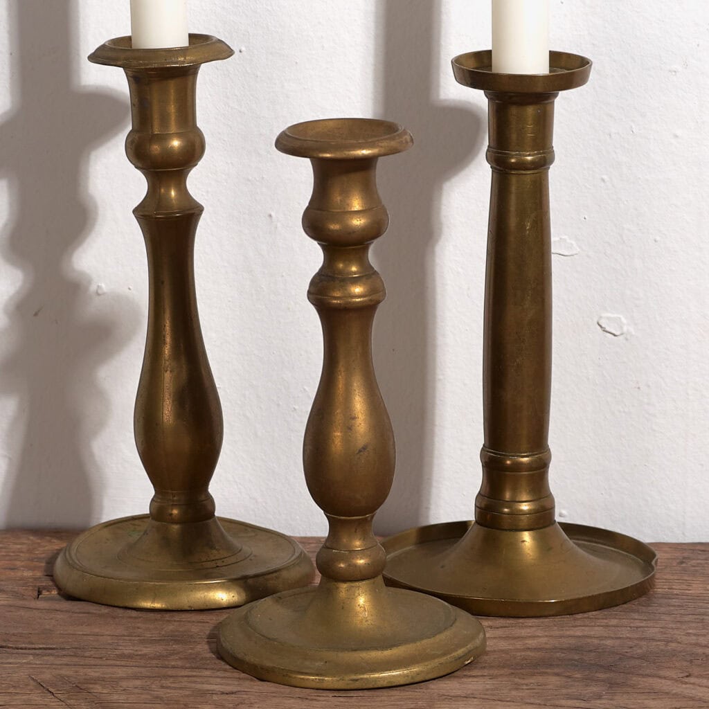 Antique candle holders (c.1920). Set of 3 #8