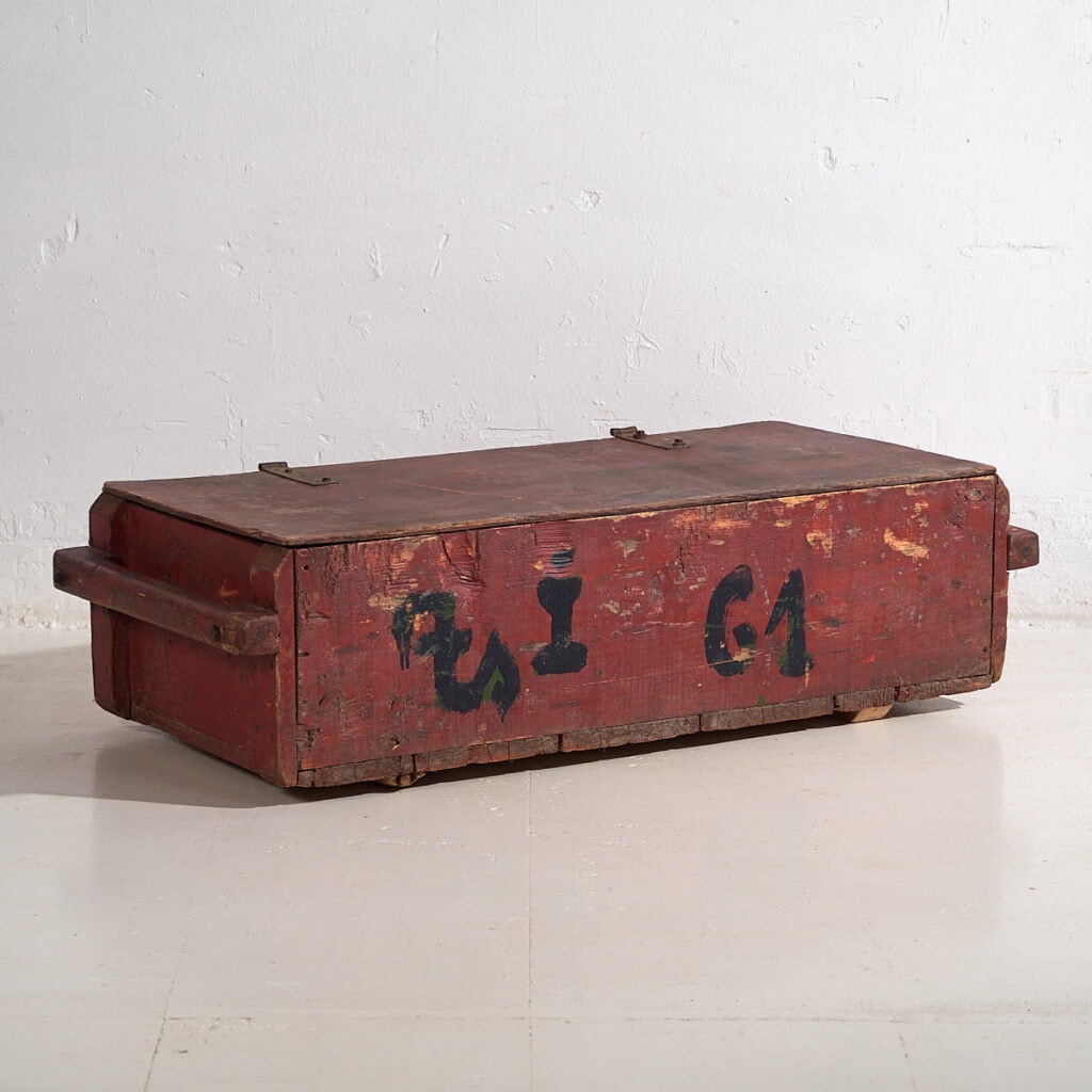 Vintage rectangular chest (c.1940) #1