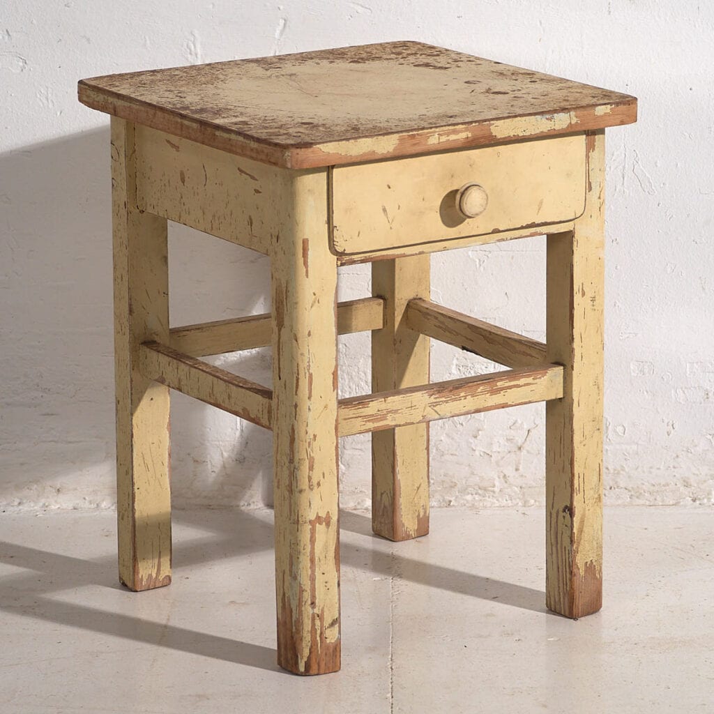 Mesita de noche antigua (c.1920) #22