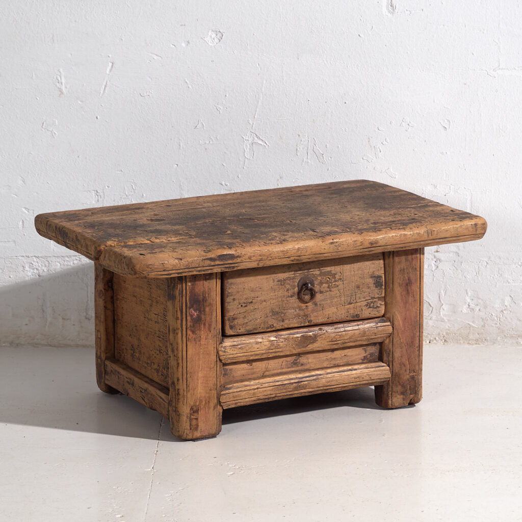 Table à thé ancienne de style Qing (c.1900) #75