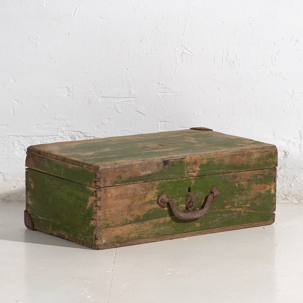 Antique green patina case (c.1920) #5