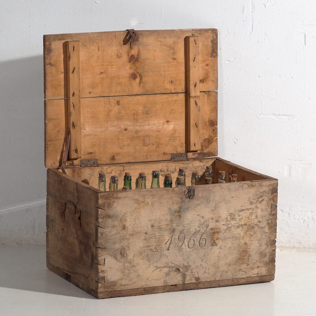 Vintage bottle storage box (Year 1966) #17