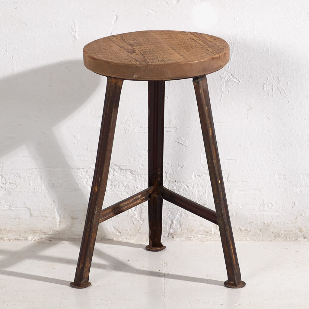 Industrial round stool (c.1950) #8