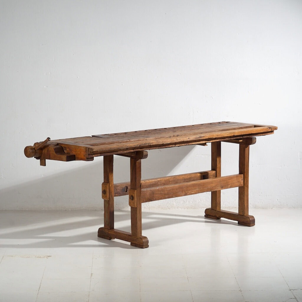 Antique carpenter’s table (c.1920) #18