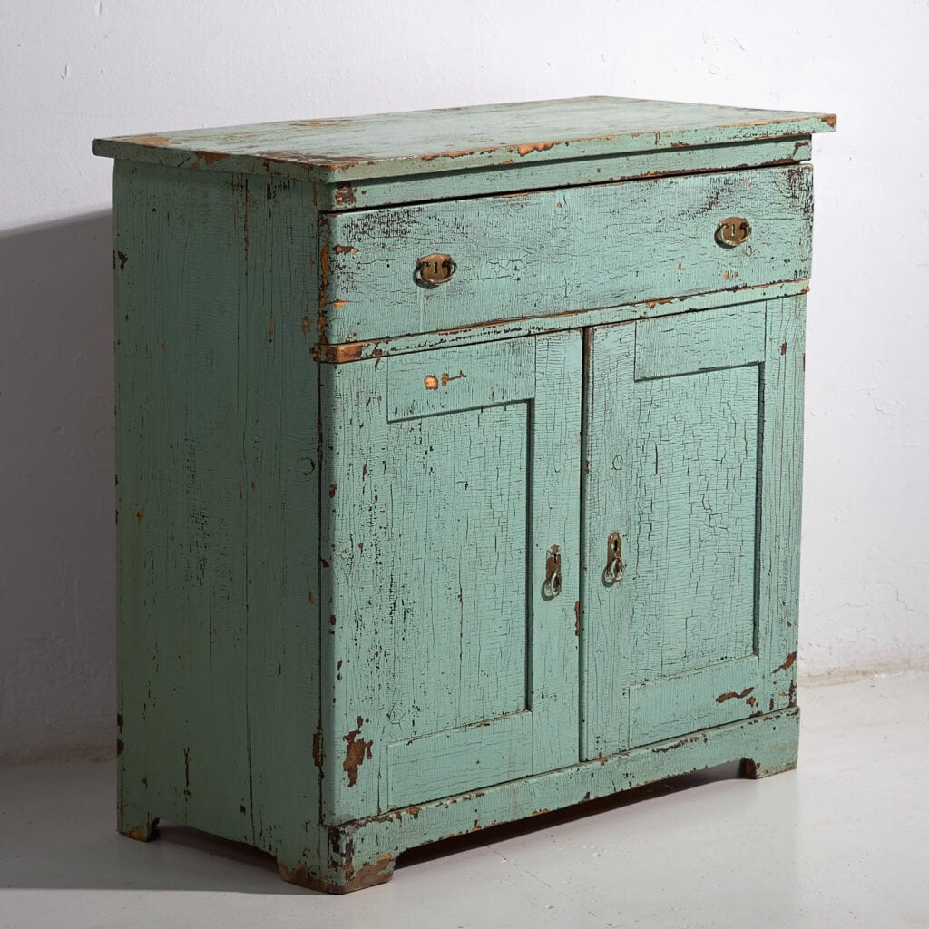 Commode verte ancienne (c.1920) #35