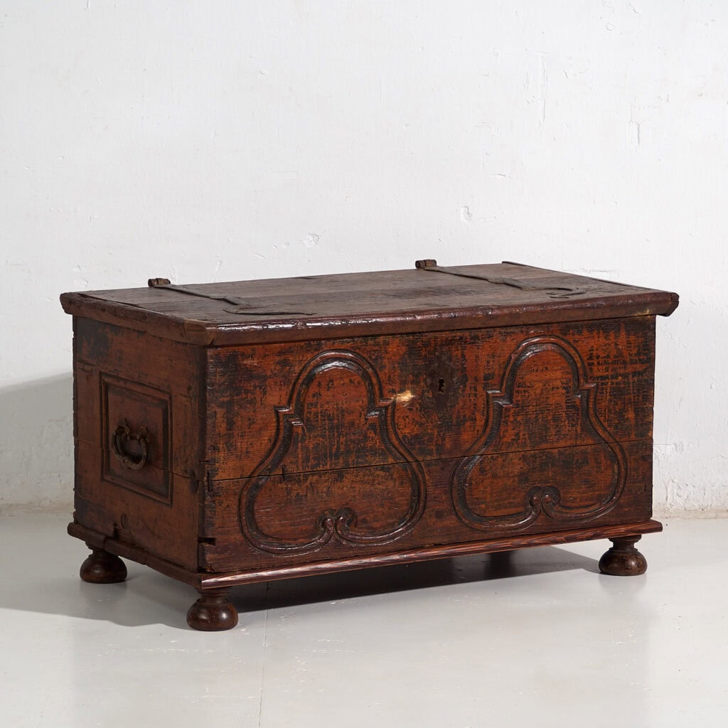 Antique carved chest (c.1920) #38