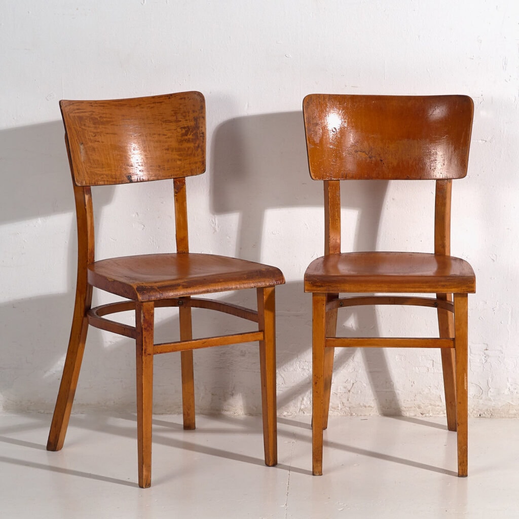 Sillas de comedor vintage (c.1950). Conjunto de 2 piezas #2