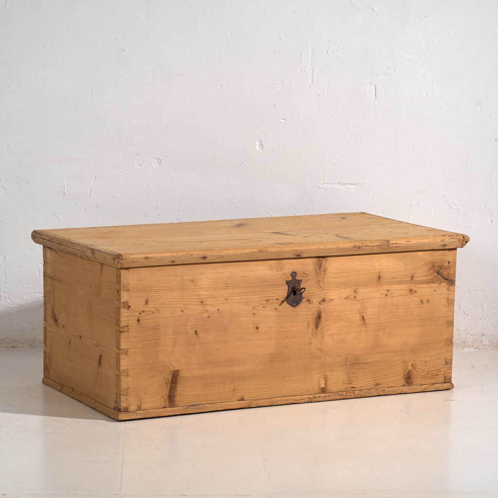 Botte ancienne en bois massif (c.1920) #2