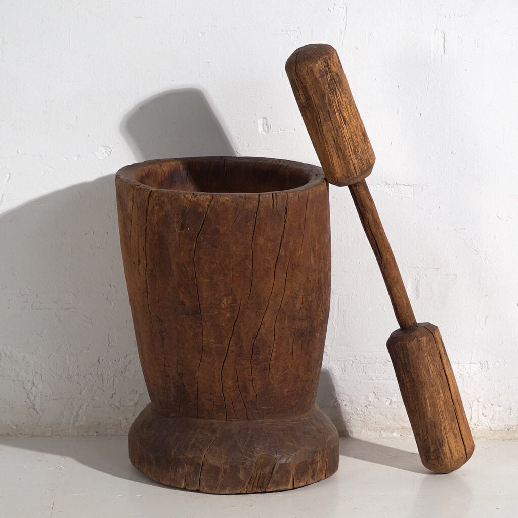 Antique wabi-sabi style mortarboard (c.1920) #1