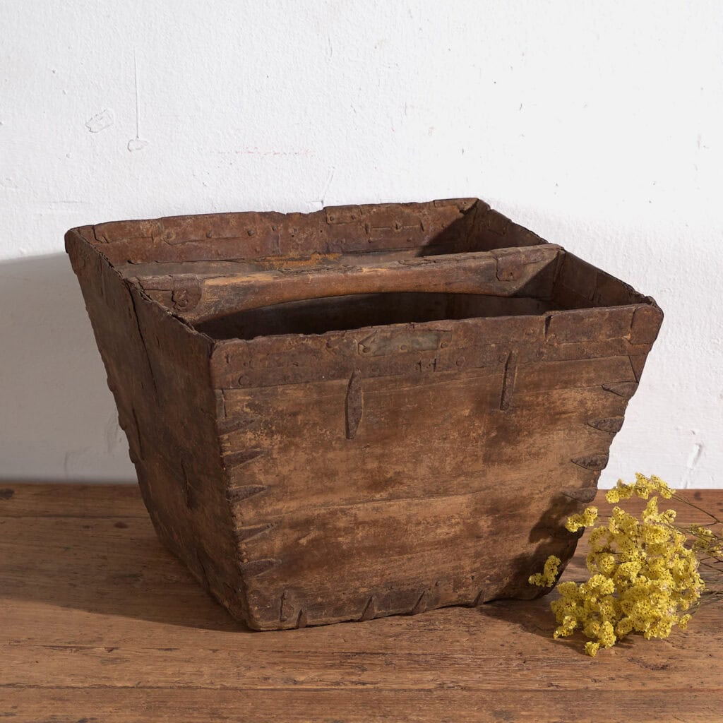 Antique oriental basket (c.1900) #2