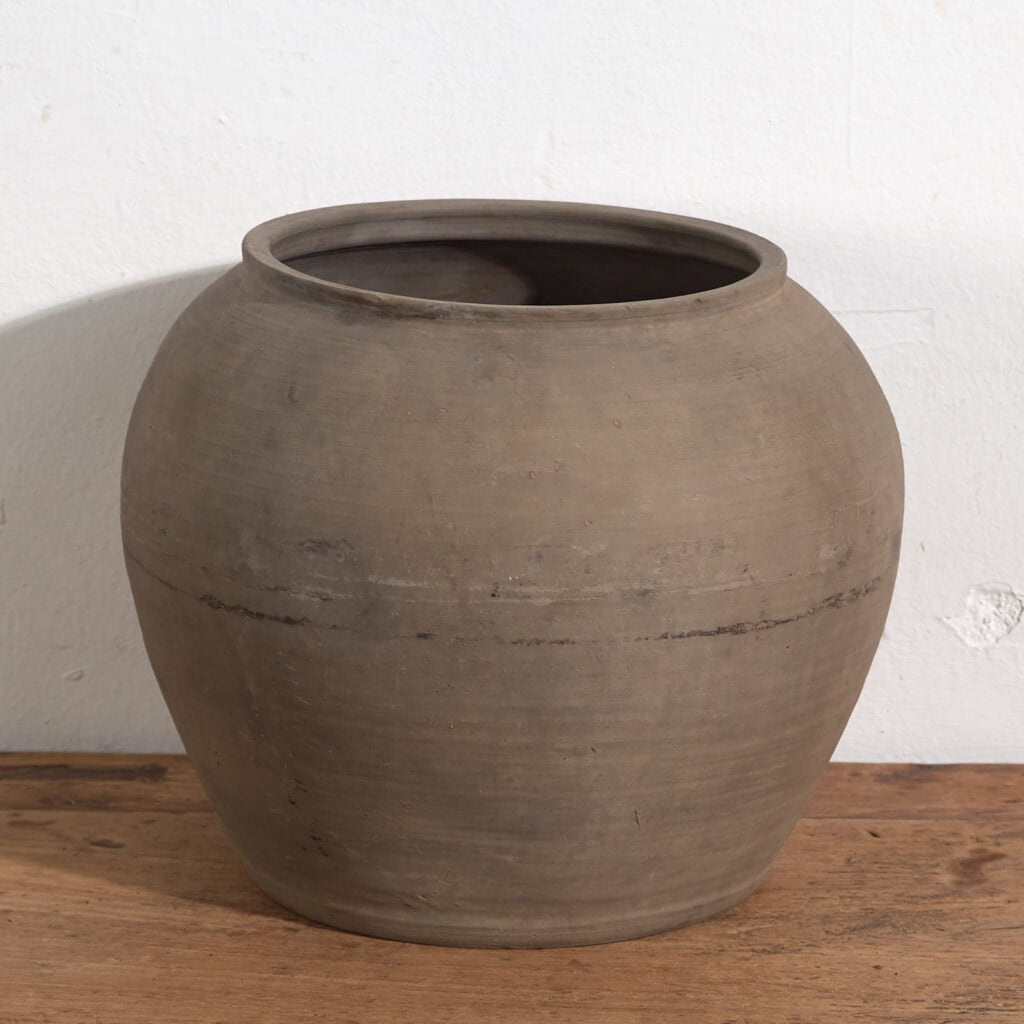 Vase ancien de style wabi sabi (c.1900) #10