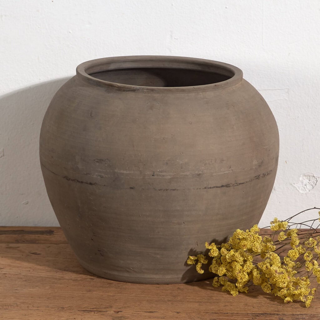 Vase ancien de style wabi sabi (c.1900) #10