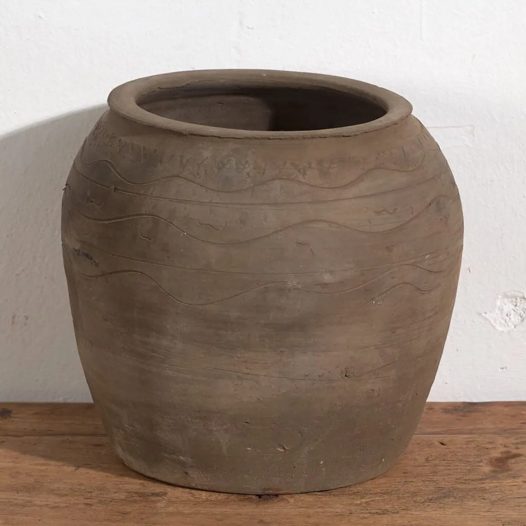 Vase ancien en céramique (c.1900) #13