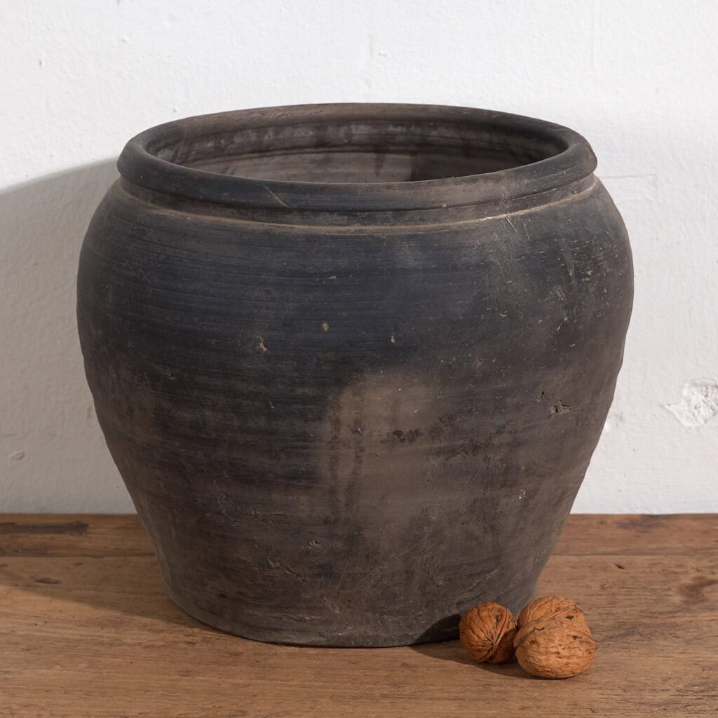 Vase ancien de style wabi-sabi (c.1900) #9