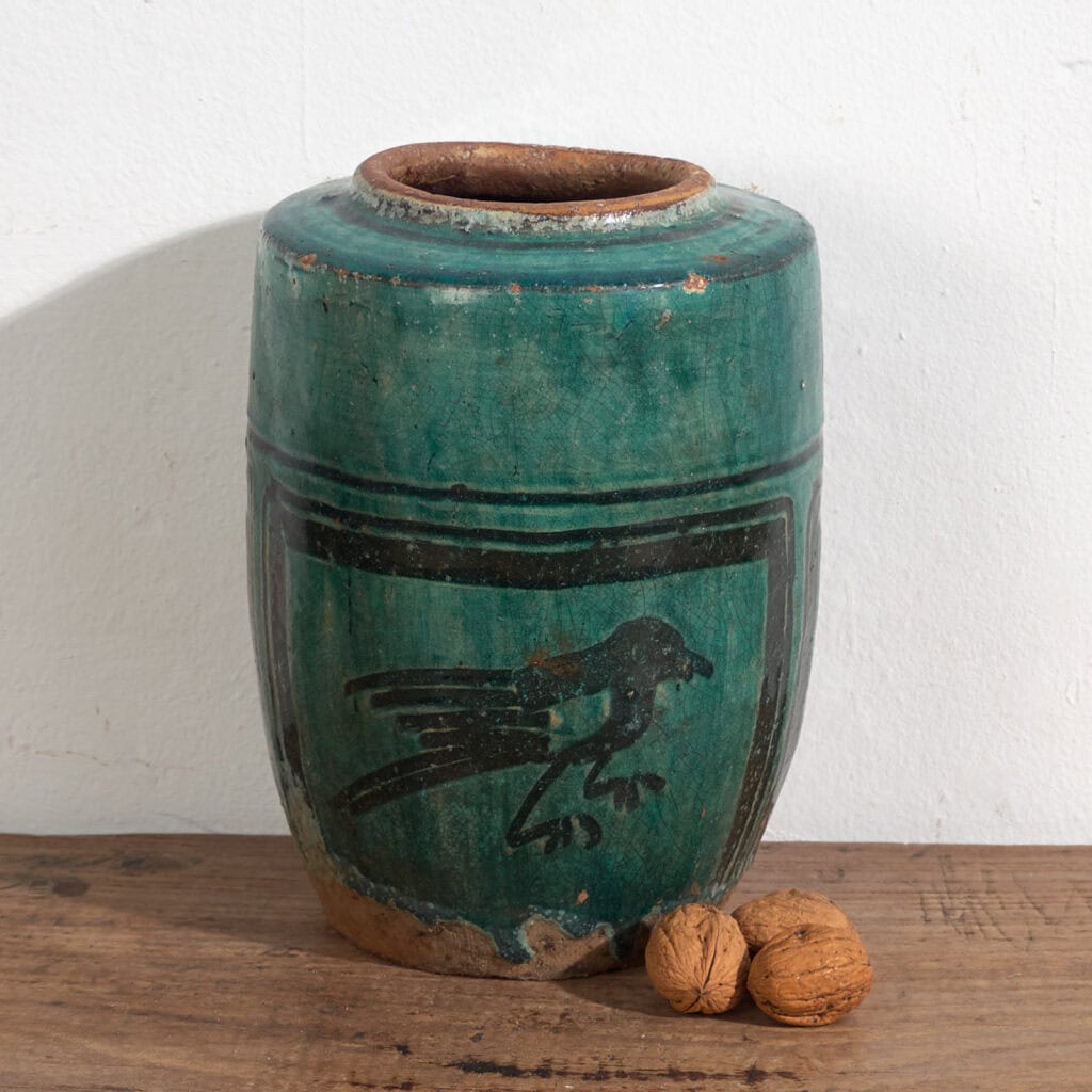 Vase vert ancien (vers 1820) #39