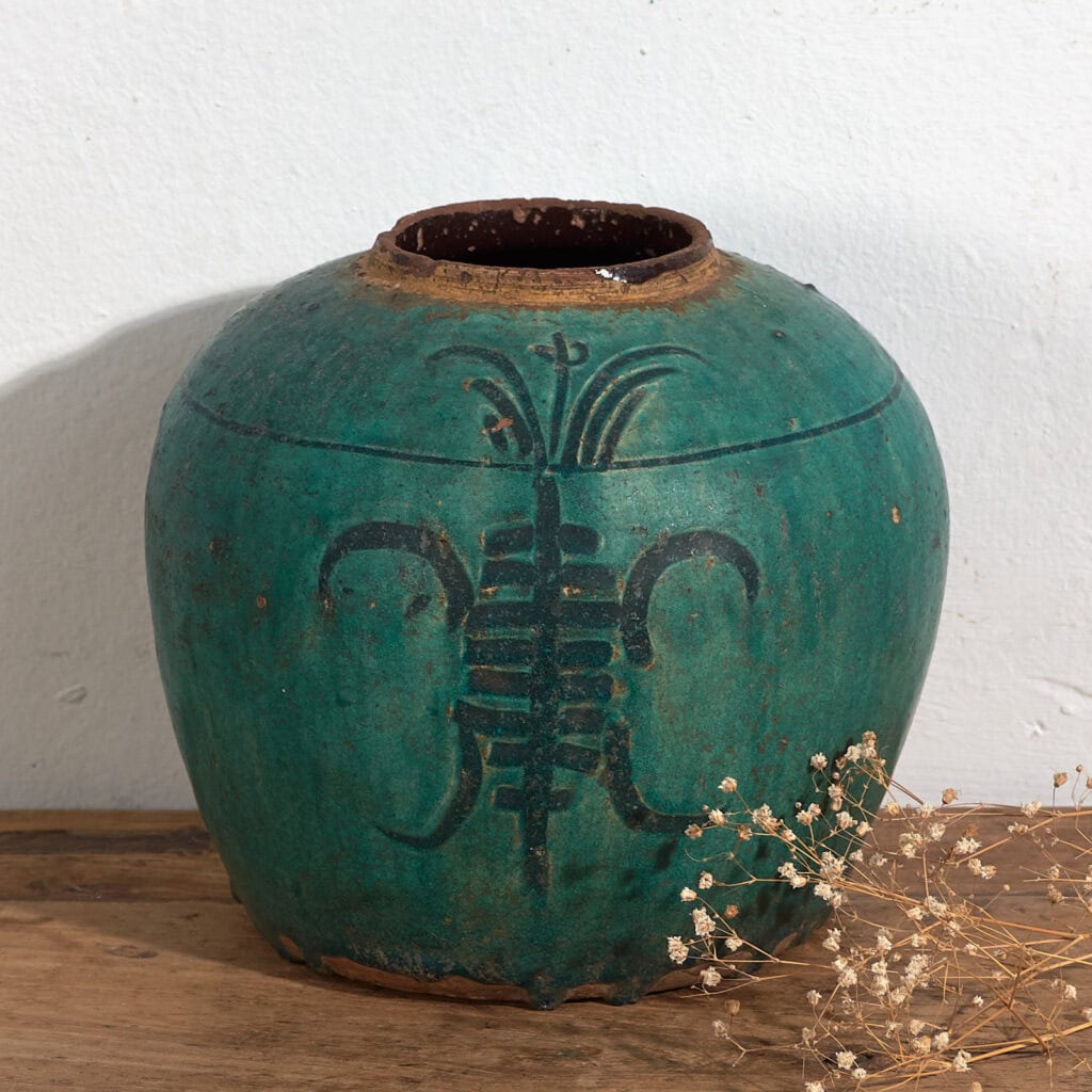 Vase ancien de la dynastie Qing (vers 1820) #15