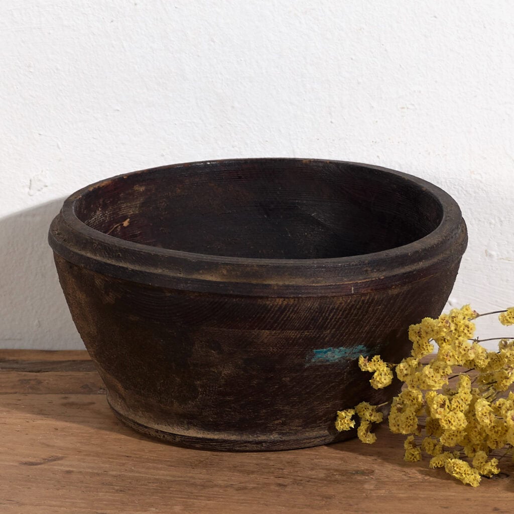 Dark antique bowl (c.1900) #37