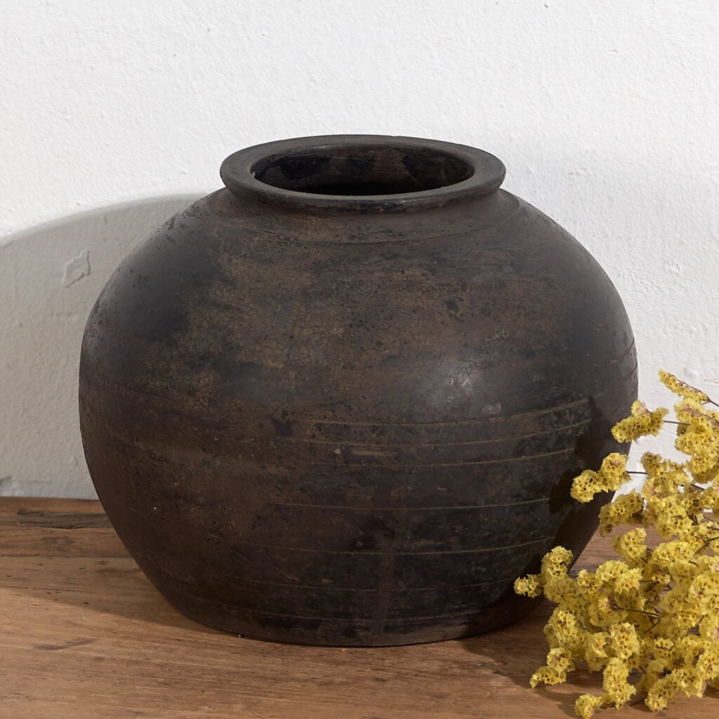 Vase ancien en céramique (c.1900) #17